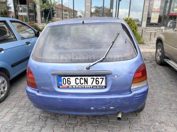 TOYOTA STARLET 1.3 BENZİN LPG