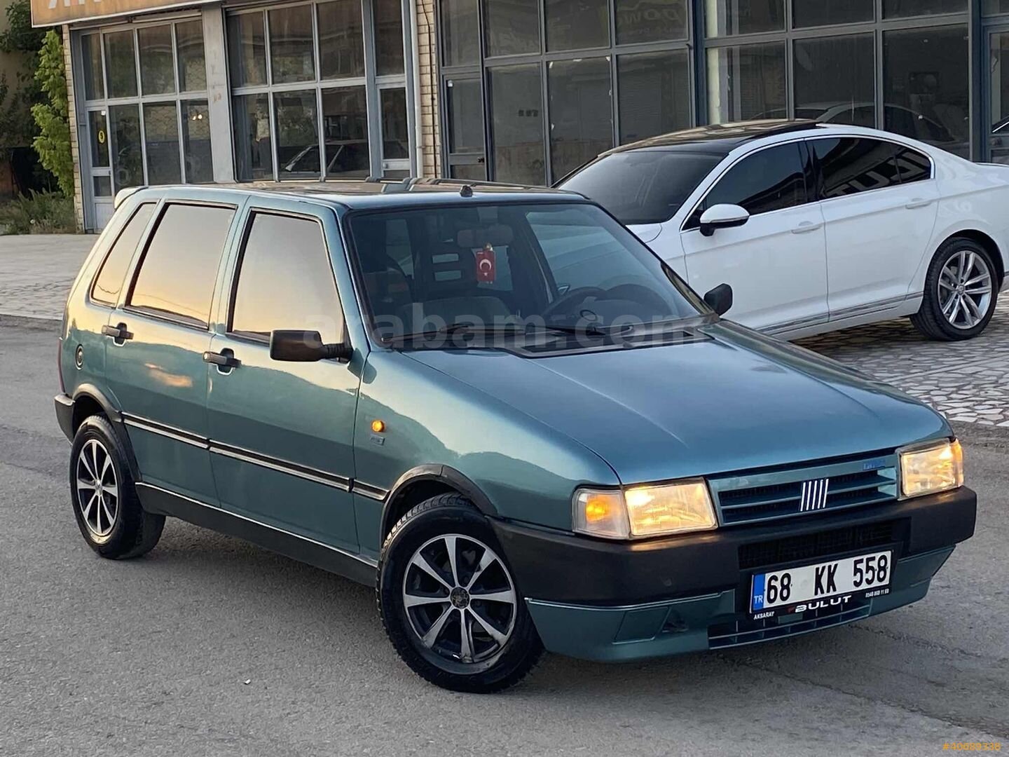 Galeriden Fiat Uno 1.4 ie SX 1996 Model Aksaray 242.000 km Turkuaz 4