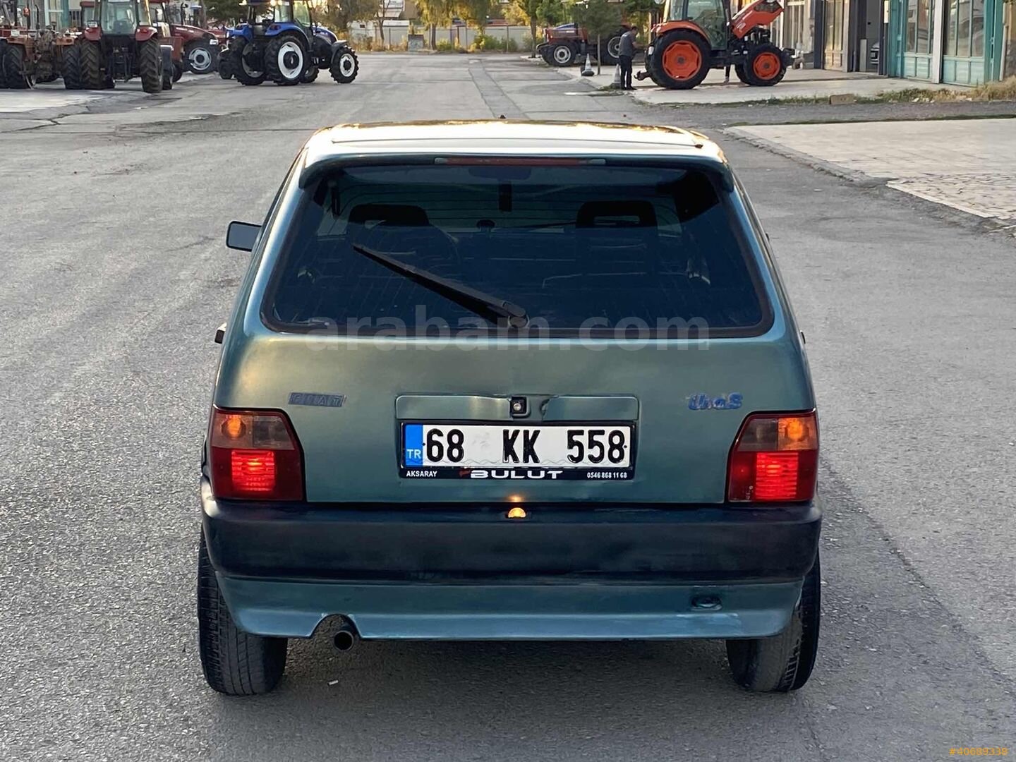 Galeriden Fiat Uno 1.4 ie SX 1996 Model Aksaray 242.000 km Turkuaz 7