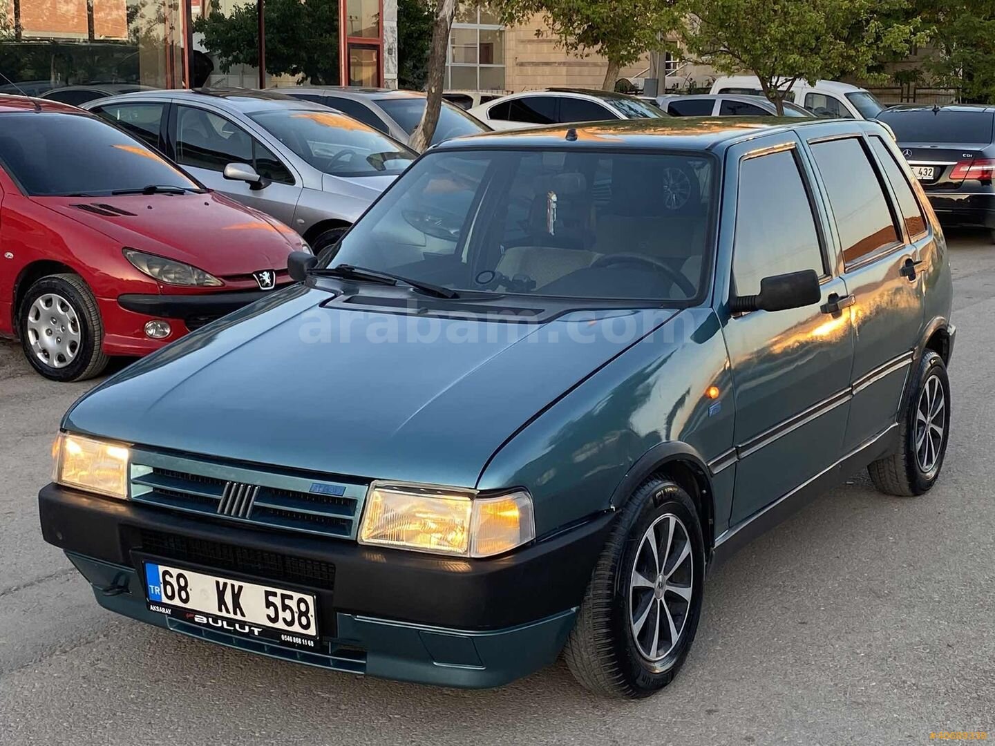 Galeriden Fiat Uno 1.4 ie SX 1996 Model Aksaray 242.000 km Turkuaz 5