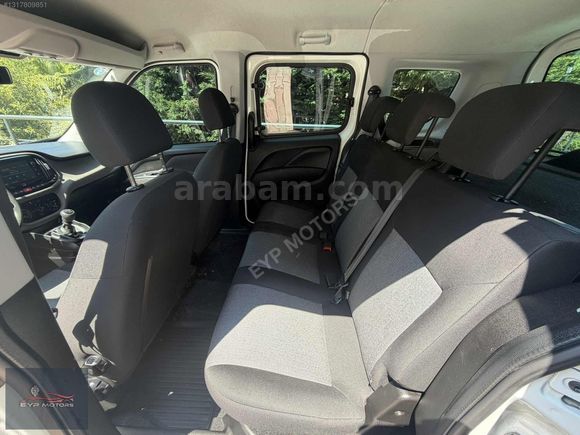 EYP MOTORS'DAN 2023 FİAT DOBLO+1.6 MULTİJET+HATASIZ BOYASIZ