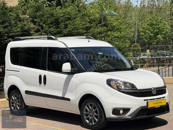 EYP MOTORS'DAN 2023 FİAT DOBLO+1.6 MULTİJET+HATASIZ BOYASIZ
