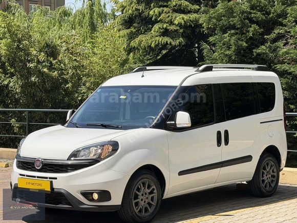 EYP MOTORS'DAN 2023 FİAT DOBLO+1.6 MULTİJET+HATASIZ BOYASIZ