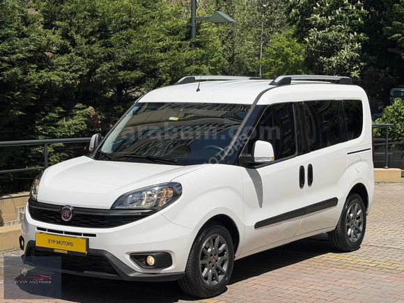 EYP MOTORS'DAN 2023 FİAT DOBLO+1.6 MULTİJET+HATASIZ BOYASIZ