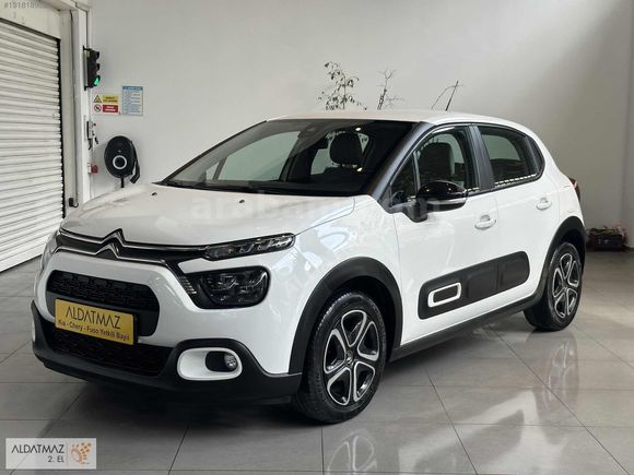 ALDATMAZ PLAZA'DAN 2024 MODEL CITROEN C3 1.2 EAT6 FEEL BOLD %20K