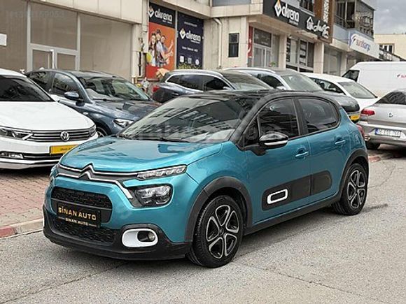 2021 C3 1.2 PureTech FEEL BOLD EAT6 110HP ÇİFT RENK 77.000'KM
