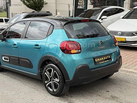 2021 C3 1.2 PureTech FEEL BOLD EAT6 110HP ÇİFT RENK 77.000'KM