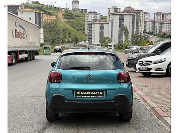2021 C3 1.2 PureTech FEEL BOLD EAT6 110HP ÇİFT RENK 77.000'KM