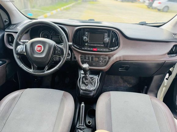2017 MODEL FİAT DOBLO 1.6 MULTİJET TREKKİNG KARTA 12 TAKSİT