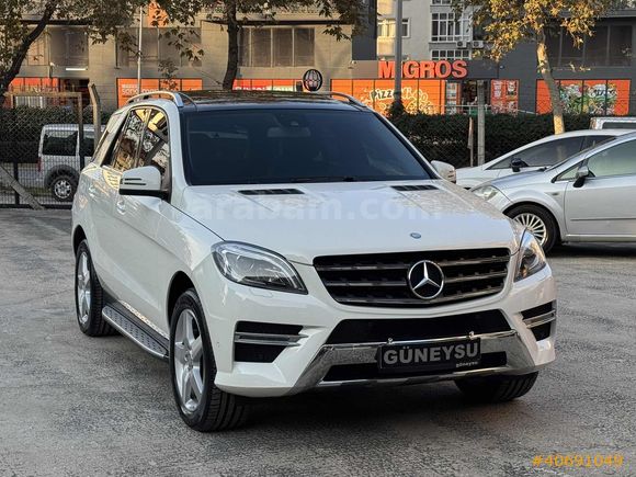 80.000 KM..BOYASIZ..2013 MERCEDES ML 350 AMG BLUETEC 4MATİC.BAYİ
