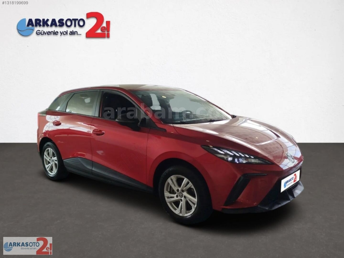 Galeriden MG MG4 Comfort 2023 Model Ankara 45.348 km Kırmızı 2