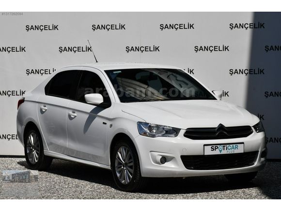 ŞANÇELİK PEUGEOT BAYİ 2014 C-ELYSEE 1.2 VTİ EXCLUSİVE 116.000 KM