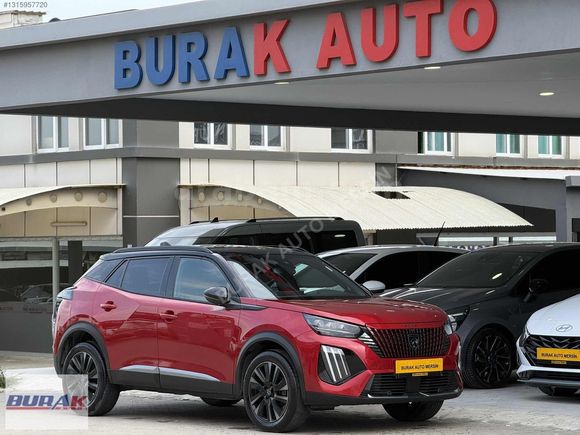 2025 PEUGOT 2008 GT-HATASIZ-BOYASIZ-TRAMERSİZ-KIRMIZI
