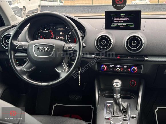 ED MOTORS/AUDİ A3 SEDAN/1.4TSİ AMBİANTE/HATASIZ/LED FAR STOP