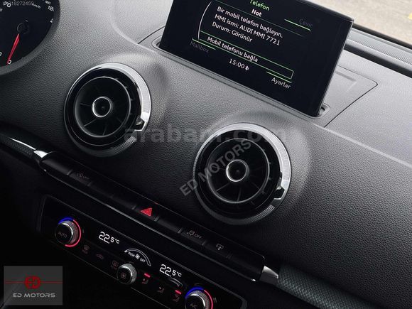 ED MOTORS/AUDİ A3 SEDAN/1.4TSİ AMBİANTE/HATASIZ/LED FAR STOP