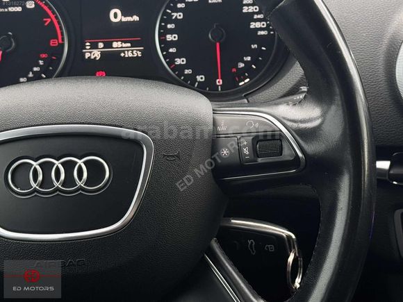 ED MOTORS/AUDİ A3 SEDAN/1.4TSİ AMBİANTE/HATASIZ/LED FAR STOP
