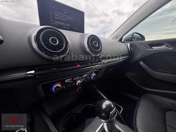 ED MOTORS/AUDİ A3 SEDAN/1.4TSİ AMBİANTE/HATASIZ/LED FAR STOP