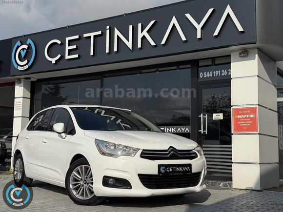 ÇETİNKAYA`DAN 2013 CİTROEN C-4 1.6 E-HDİ,COMFORT PLUS,OTOMATİK..