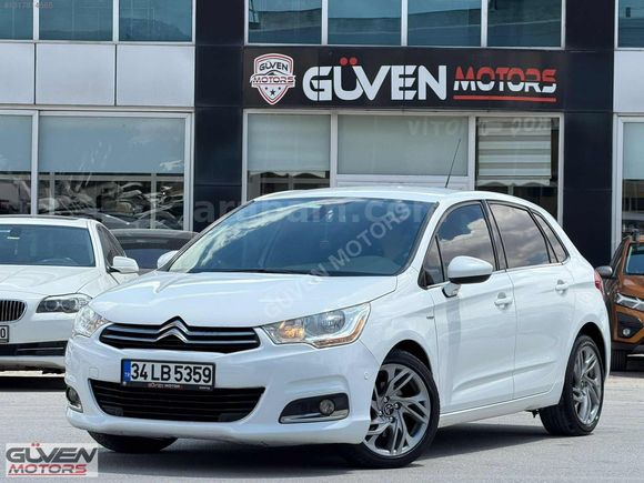 ///2014 MODEL+1.6 eHDI EXCLUSİVE+CITROEN C-4+OTOMATİK+DEĞİŞENSİZ
