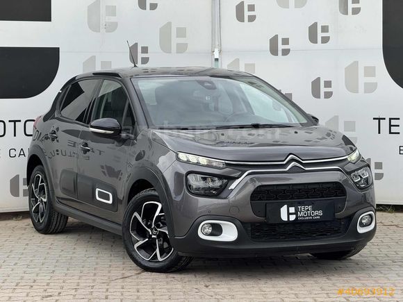 2021 CİTROEN C3 SHİNE DEĞİŞENSİZ-K.ISITMA-KÖR NOKTA-36.500KM