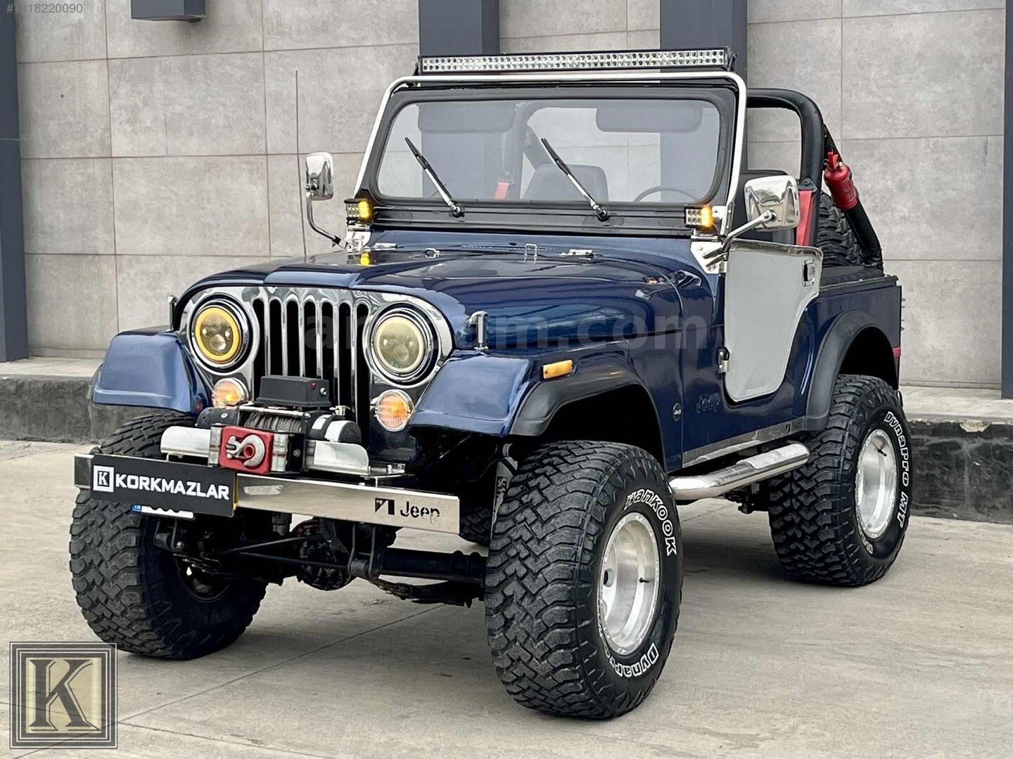 Galeriden Jeep CJ CJ-5 1979 Model Samsun 84.000 km Mavi 3