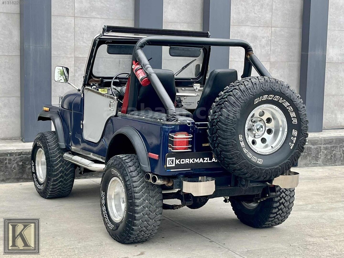 Galeriden Jeep CJ CJ-5 1979 Model Samsun 84.000 km Mavi 7