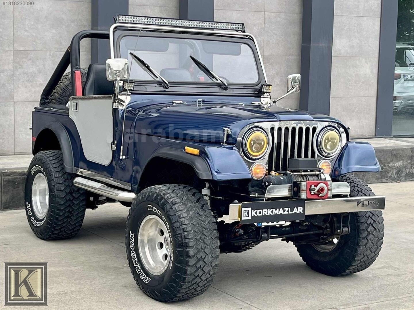 Galeriden Jeep CJ CJ-5 1979 Model Samsun 84.000 km Mavi 4