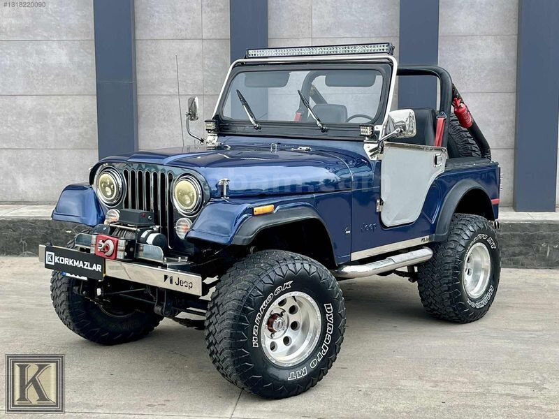 Galeriden Jeep CJ CJ-5 1979 Model Samsun 84.000 km Mavi