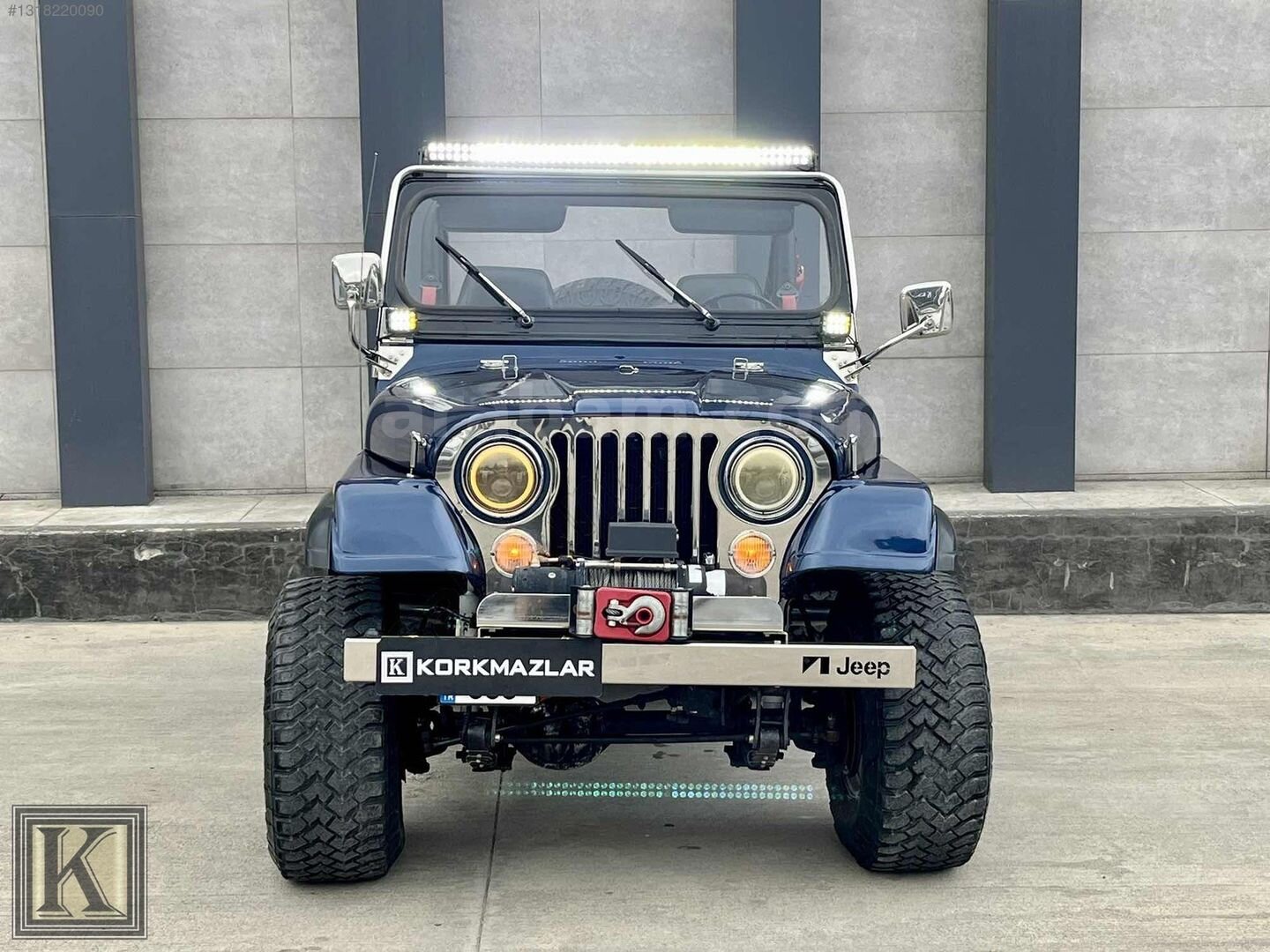 Galeriden Jeep CJ CJ-5 1979 Model Samsun 84.000 km Mavi 5