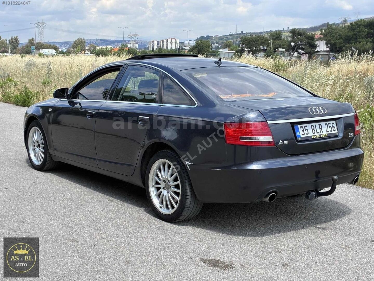Galeriden Audi A6 Sedan 3.2 FSI Quattro 2007 Model İzmir 330.000 km Füme 2