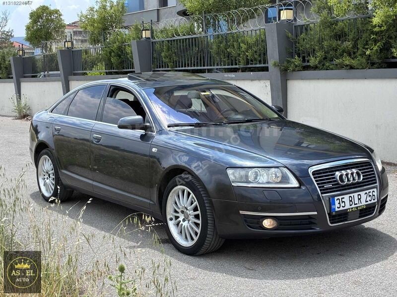 Galeriden Audi A6 Sedan 3.2 FSI Quattro 2007 Model İzmir 330.000 km Füme 1