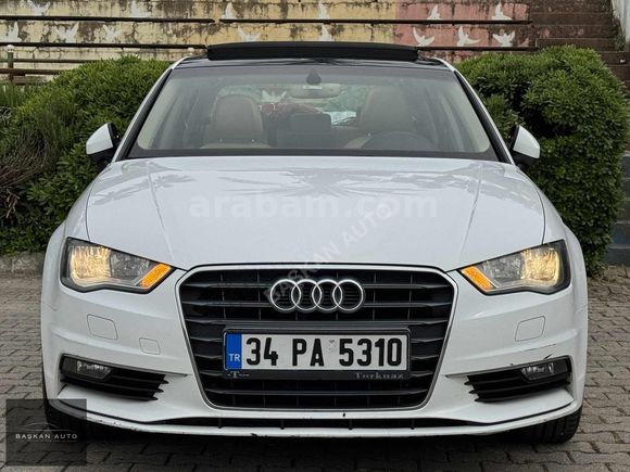 2015 HATASIZ CAM TAVANLI 1.6TDİ AMBİENTE AUDİ A3