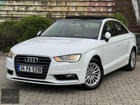 2015 HATASIZ CAM TAVANLI 1.6TDİ AMBİENTE AUDİ A3