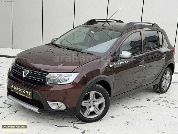 FM MOTORSDAN 2017 DACİA SANDERO STEPWAY 0.9TCE 130.000 KM MAKYAJ