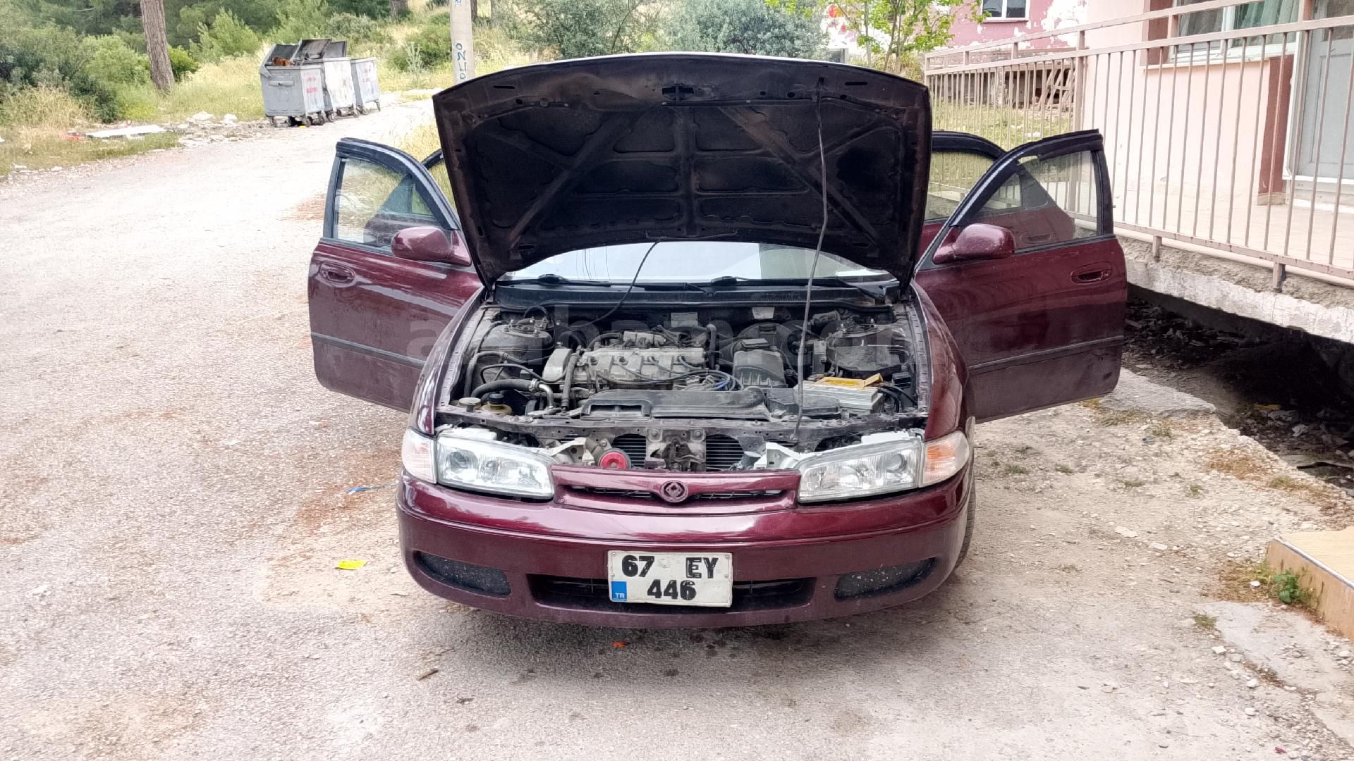 Sahibinden Mazda 626 2.0 1994 Model İzmir 440.000 km Bordo