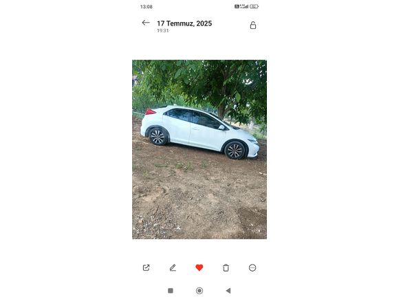 Sahibinden Honda Civic 1.6i DTEC Comfort 2013 Model