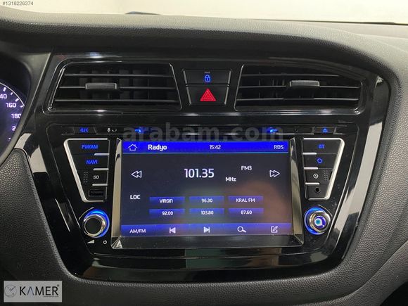 KAMER DEN 2016 HYUNDAİ İ20 ACTİVE 1.4 MPI ELİTE BENZİN-LPG OTM..