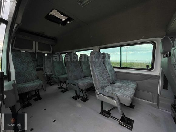 YILDIZ'DAN 2008 FORD TRANSİT 16+1 ÇİFT TEKER 140 HP KLİMALI