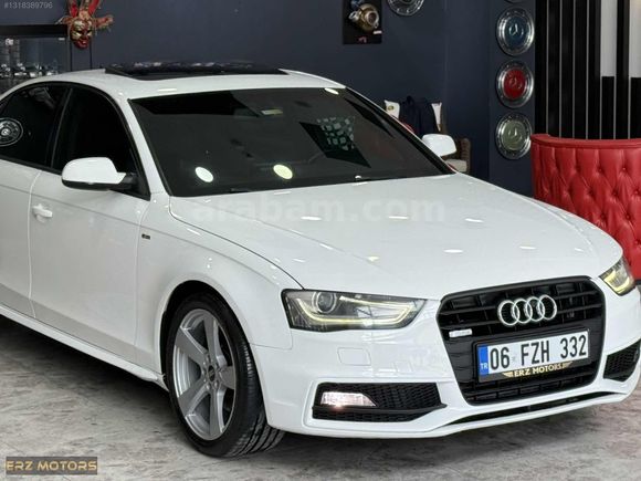 ERZ MOTORS 2012 A4 2.0 TDI S line 177 HP MASRAFSIZ BAKIMLI