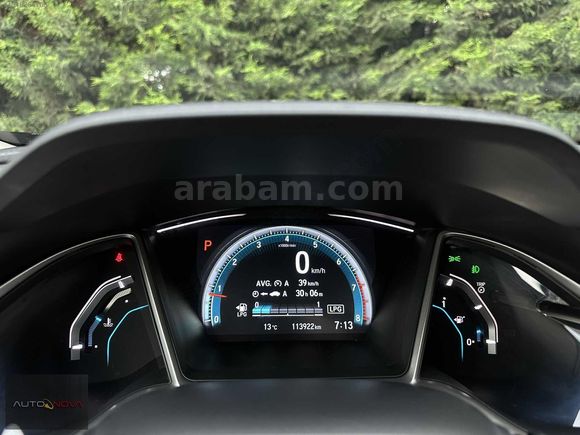HATASIZ BOYASIZ 2017 HONDA CIVIC ECO EXECUTIVE FABRIKASYON LPG