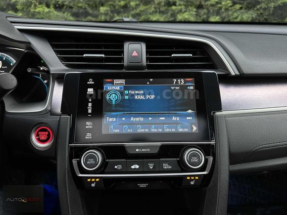 HATASIZ BOYASIZ 2017 HONDA CIVIC ECO EXECUTIVE FABRIKASYON LPG