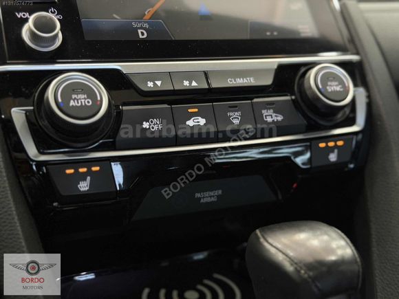 BORDO'DAN 2020 HONDA CİVİC ECO EXECUTIVE
