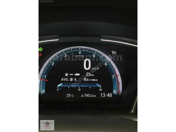 BORDO'DAN 2020 HONDA CİVİC ECO EXECUTIVE