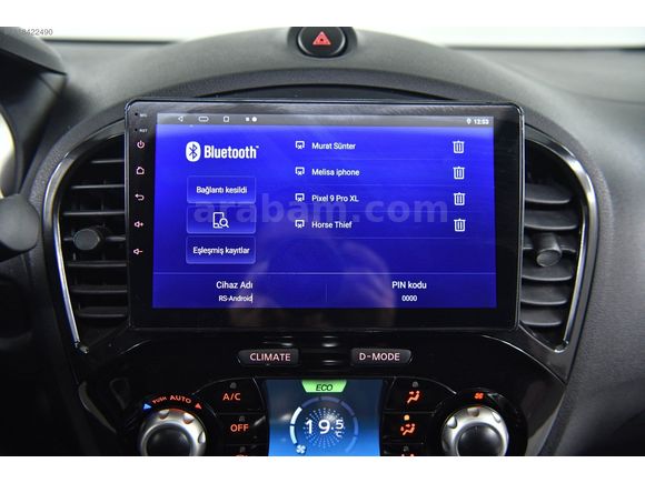 CET MOTORS 2018 NISSAN JUKE 1.6 SKYPACK CAM TAVAN