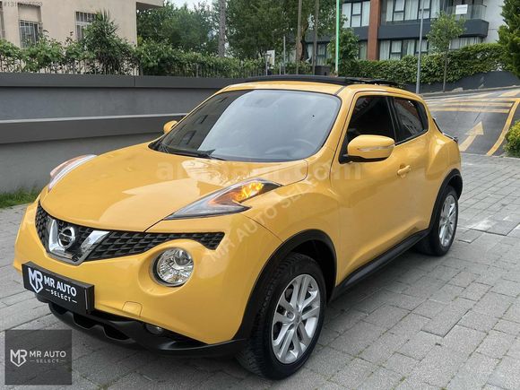MR AUTO'DAN 2015 NİSSAN JUKE 1.6 SKYPACK CAM TAVAN OTOMATİK
