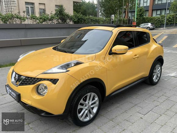 MR AUTO'DAN 2015 NİSSAN JUKE 1.6 SKYPACK CAM TAVAN OTOMATİK