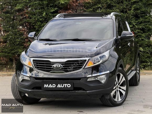 *MAD AUTO*2013 KİA SPORTAGE 4X4 PREMİUM HATASIZ BOYASIZ CAM TVN