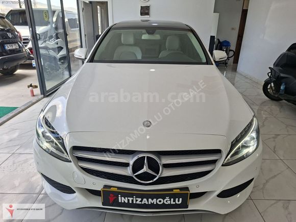 2016 MODEL MERCEDES-BENZ C200 DİZEL FASCINATION CAMTAVAN ORJİNAL