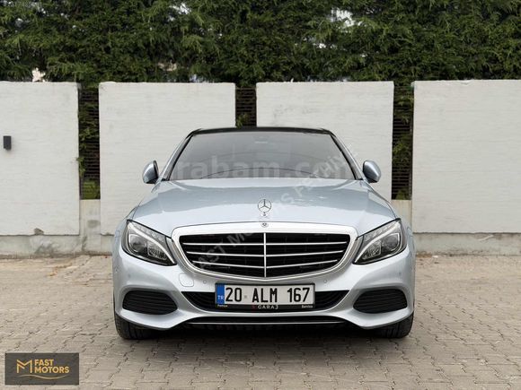 FAST MOTORS MERCEDES C 200 D EXCULISIVE 153 BİN KM HATASIZ