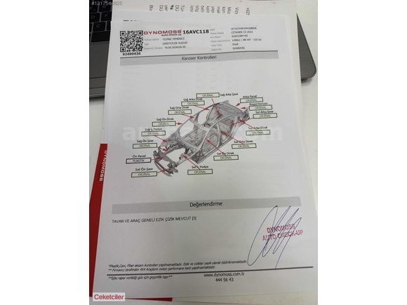 Galeriden Citroen C3 Aircross 1.5 BlueHDI Feel Bold 2022 Model
